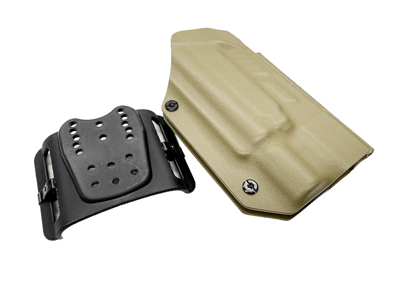 [Idiot Tailor] Krydex G19 W/ X300 Flashlight Lightweight Holster [DE]