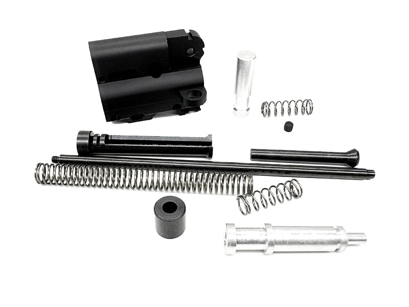 [GG] Full Metal HK416D / HK416 Gas Block with Gas Tube Complete Set[For Any HK416 GBB / AEG Series][BLK]