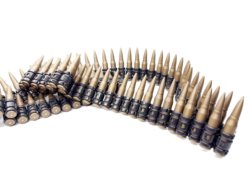 [GG] Dummy Plastic 5.56 Bullet Belt with 96rds[Length: 156cm]