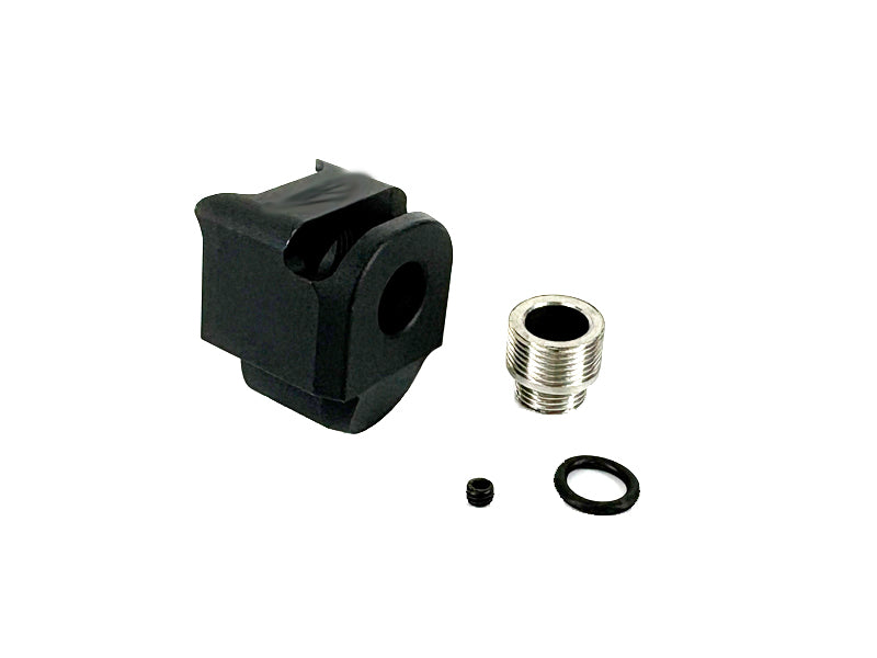 [Pro Arms] CNC Aluminium VFC GLOCK PMM Compensator[For Umarex GLOCK G19X / G19 GEN.4/ G17 GEN.5 GBB Series][BLK] (Copy)