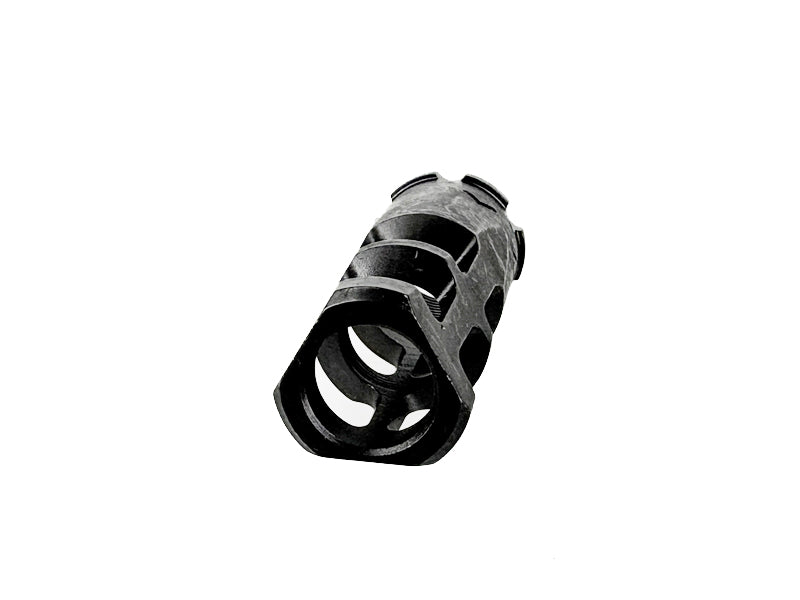 [GG] SI Style Stike Muzzle Brake Ghost[For -14MM CCW Threaded Barrel][BLK]