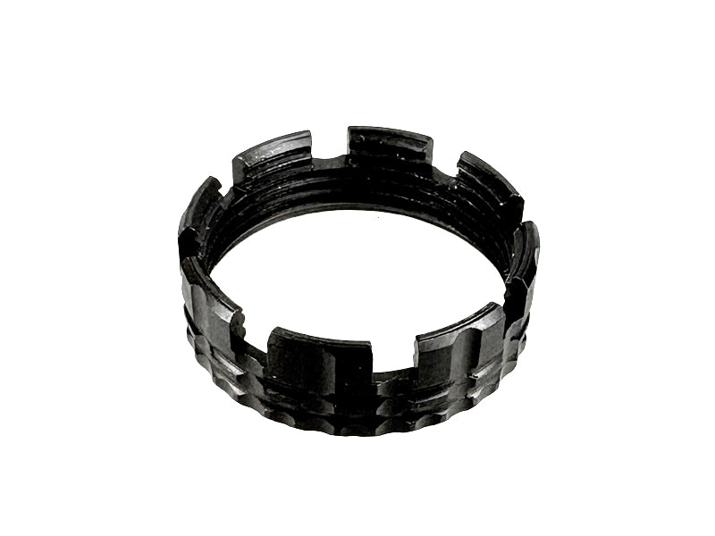 [GG] SI Style Buffer Tube Castle nut / Ring[For M4 GBB Buffer Tube Series][BLK][Type 2]