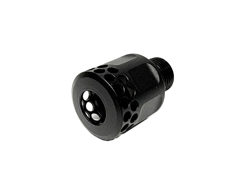 [GG] Airsoft Pistol Micro Compensator[For -12mm Threaded Outer Barrel] [BLK]
