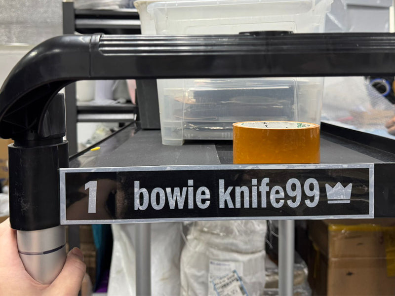 [Sixmm Custom] Car Bowie Knife 99 Sticker [BLK]