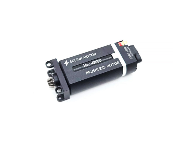 [Solink] Burshless Airsoft AEG Slim Motor[For Slim AEG AK Pistol Grip Only][For Tokyo Marui AK AEG Series][BLK]