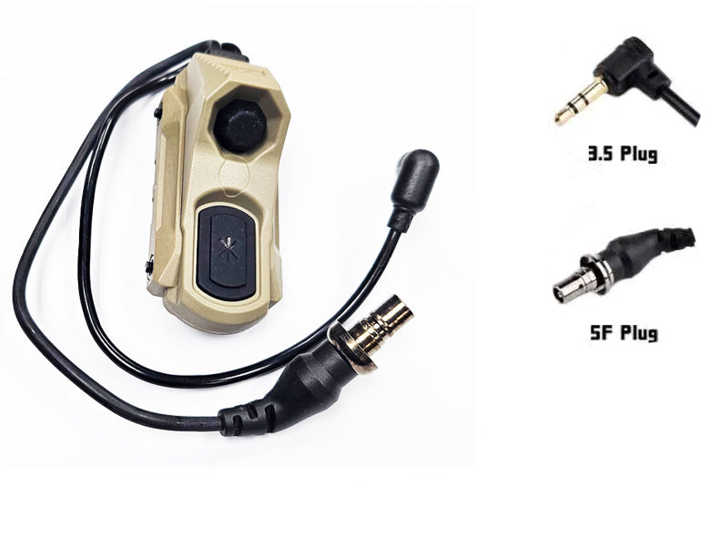 [Sotac] Tactical Mini Mod Pressure Remote Switch [3.5mm / SF Plug][DE ...