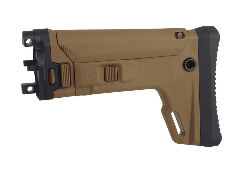 [5KU] ACR Style Retractable Stock [For CYMA MP5K Airsoft Series][TAN]