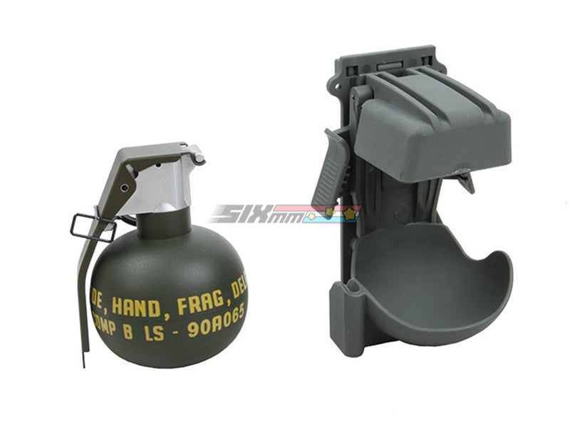 [TMC] QD M67 Grenade Pouch with Dummy M67 Grenade[OD]