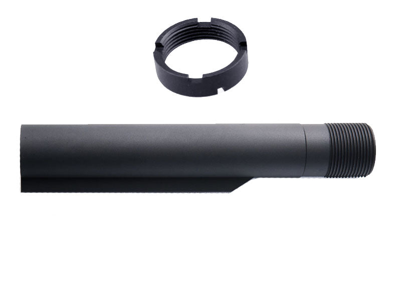 [TW Nerf] Airsoft Mil Spec Airsoft Buffer Tube[For Systema PTW Series][BLK]