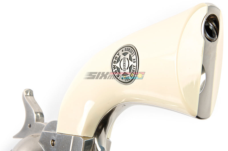 [Umarex] Wingun Revolver SAA .45 CO2 Metal[Antique Black][Cowboy Police Ver.][6mm Ver.][SV]