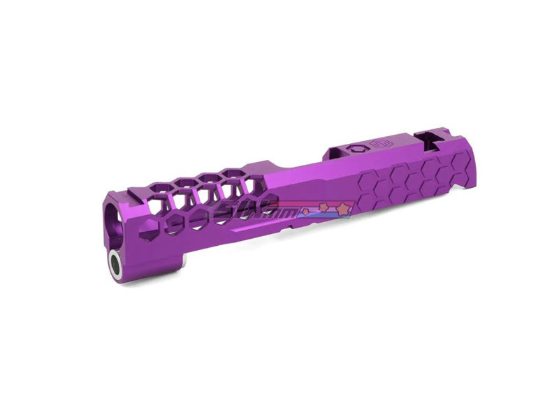 [EDGE] “HIVE” Aluminum Standard Slide [For Hi-CAPA 4.3][Purple]