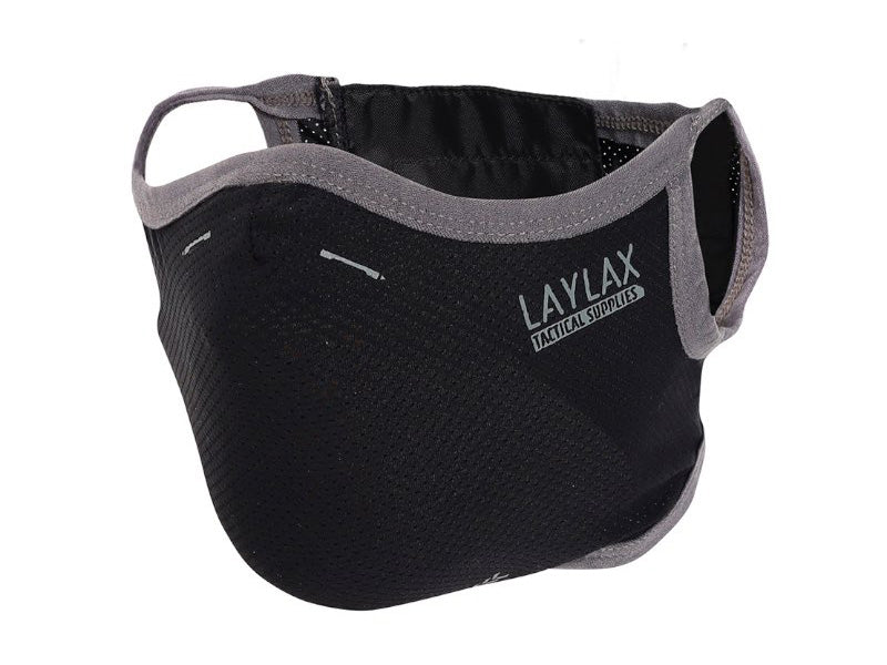 [Laylax] Battle Style AeroFlex Face Guard 'ICE' [Size S-M][BLK]