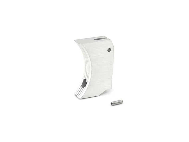 [AIP] Aluminum Trigger [Type H][Short][For Marui Hi-Capa 4.3/5.1/1911/MEU Series][SV]