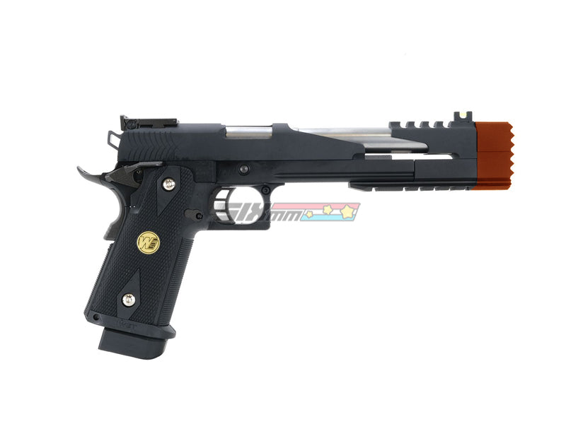 [WE-Tech]7 inch Black Dragon Gas Blowback Hi-Capa Airsoft Pistol Type B]