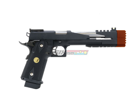 [WE-Tech]7 inch Black Dragon Gas Blowback Hi-Capa Airsoft Pistol Type B]