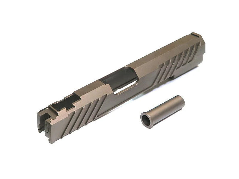 [Dr. Black] Aluminum 5.1"Slides Type 300 [For TOKYO MARUI HI-CAPA 5.1 Series][TAN]