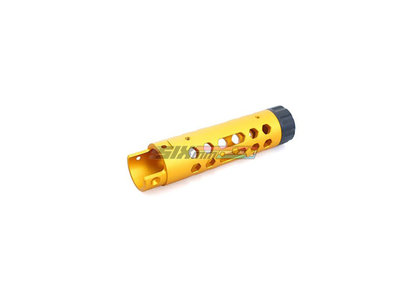 [5KU] CNC Aluminum Outer Barrel [Type A][For Action Army AAP01 Assassin][Gold]
