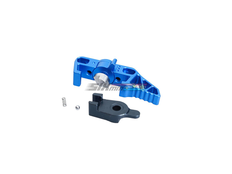 [5KU] Action Army AAP 01 GBB Airsoft Selector Switch Charge Handle [Type 3][Blue]