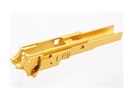 [5KU][Upgraded] 3.9inch CNC Aluminium Middle Frame[Tokyo Marui HI-CAPA 5.1 GBB Series][GLD]