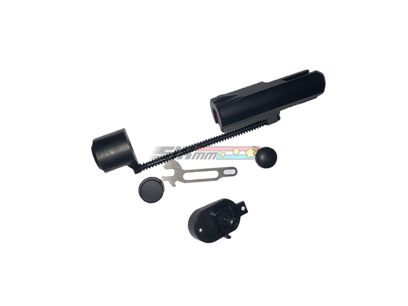  [Maddog] Steel Short Stroke Bolt Carrier Set W/ M1913 Railed Stock Adapter[For Tokyo Marui M4 MWS Series]