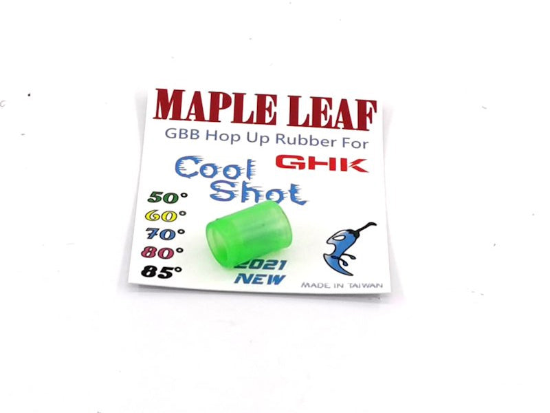 [Maple Leaf] Cold Shot Silicone Hop up Rubber[50 Degree][For GHK AR / AK / 553 GBB Series][GREEN]