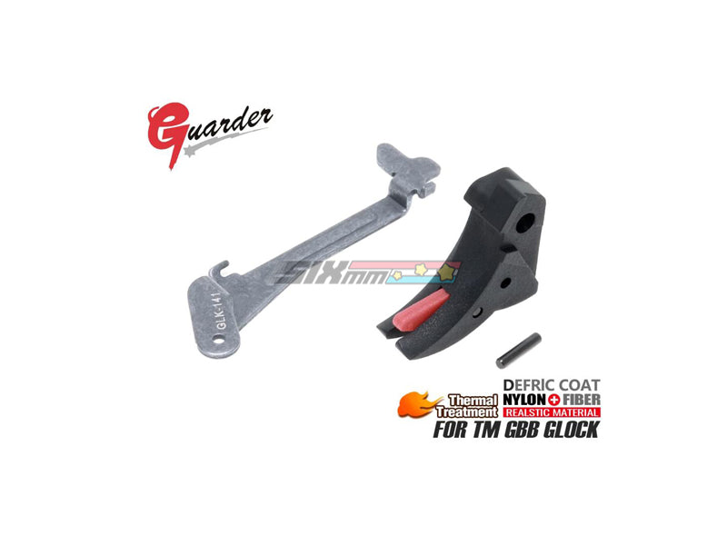 [Guarder] Smooth Trigger & Lever Group [For Tokyo Marui Model 17 / 22 / 26 / 34][BKRED]