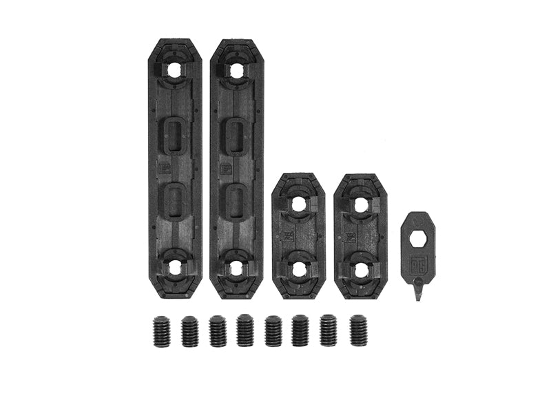 [PTS] EP Series M-Lok Rail Cover Set [BLK]