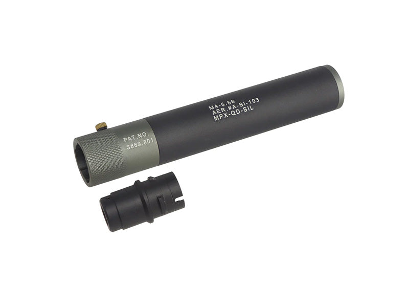 [Double Bell] 200mm MPX QD Mock Suppressor [For 14mm- Series]