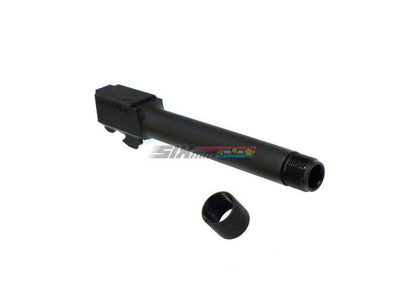 [Guarder] Steel Threaded Outer Barrel [For Tokyo Marui Model 17][14mm CCW]