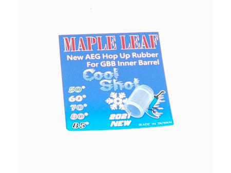 [Maple Leaf] Cold Shot Silicone AEG Hop Up Rubber [70 Degree][For GBB Inner Barrel Series][Blue]
