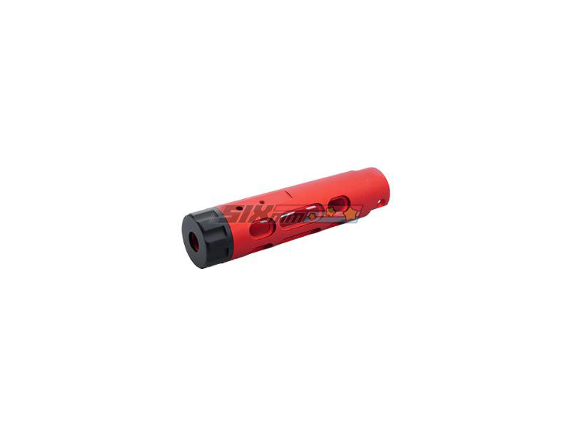[5KU] CNC Aluminum Outer Barrel [Type B][For Action Army AAP01 Assassin][Red]