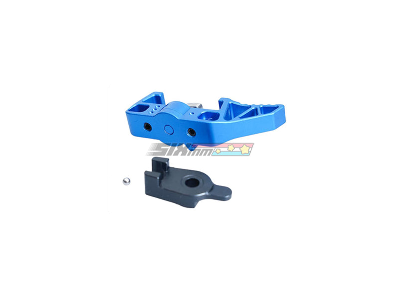 [5KU] Action Army AAP 01 GBB Airsoft Selector Switch Charge Handle [Type 3][Blue]