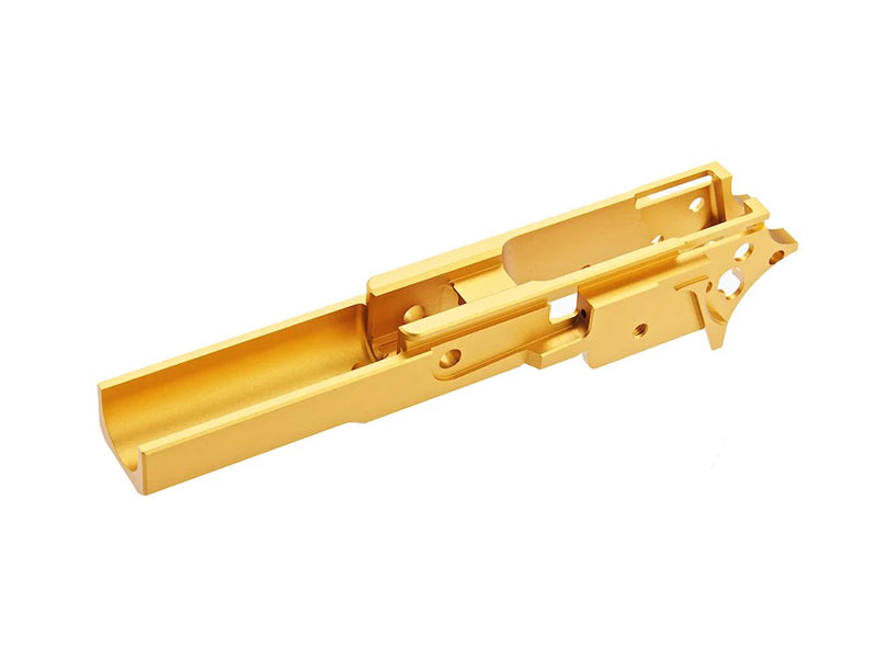 [5KU][Upgraded] 3.9inch CNC Aluminium Middle Frame[Tokyo Marui HI-CAPA 5.1 GBB Series][GLD]