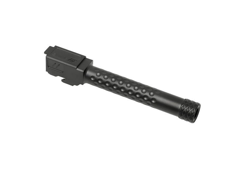 [PTS] ZEV CNC Stainless Steel Thread Outer Barrel [For G17 GBB Series][BLK]