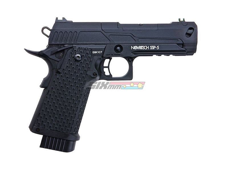 [Novritsch] SSP5 4.3 Green Gas Airsoft Pistol [BLK]