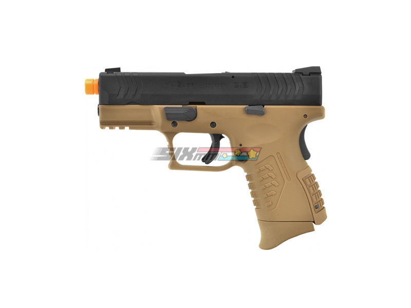 [WE-Tech] X-Tactical 3.8 Compact Gas Blowback GBB Airsoft Pistol [TAN]