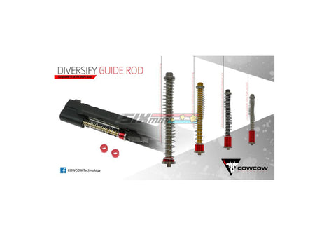 [COWCOW Technology] Technology Diversify Guide Rod[BLK]