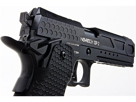 [Novritsch] SSP2 Green Gas Airsoft Pistol [BLK]