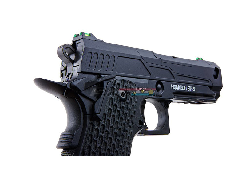 [Novritsch] SSP5 4.3 Green Gas Airsoft Pistol [BLK]