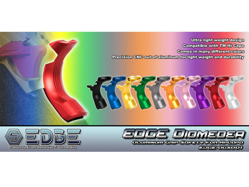 [EDGE] Diomedea Aluminum Grip Safety [PU]