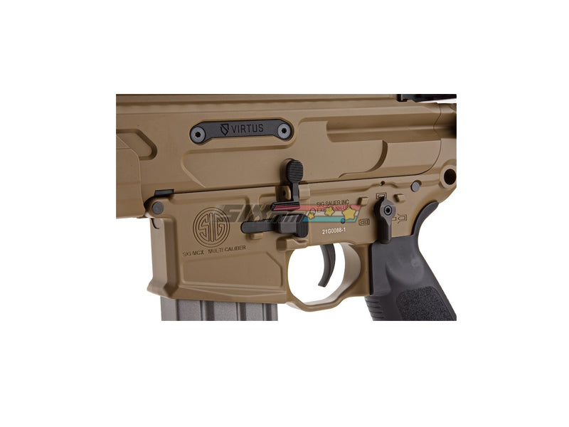 [SIG Sauer]MCX Virtus SBR Airsoft AEG Rifle [By SIG AIR & VFC][TAN]