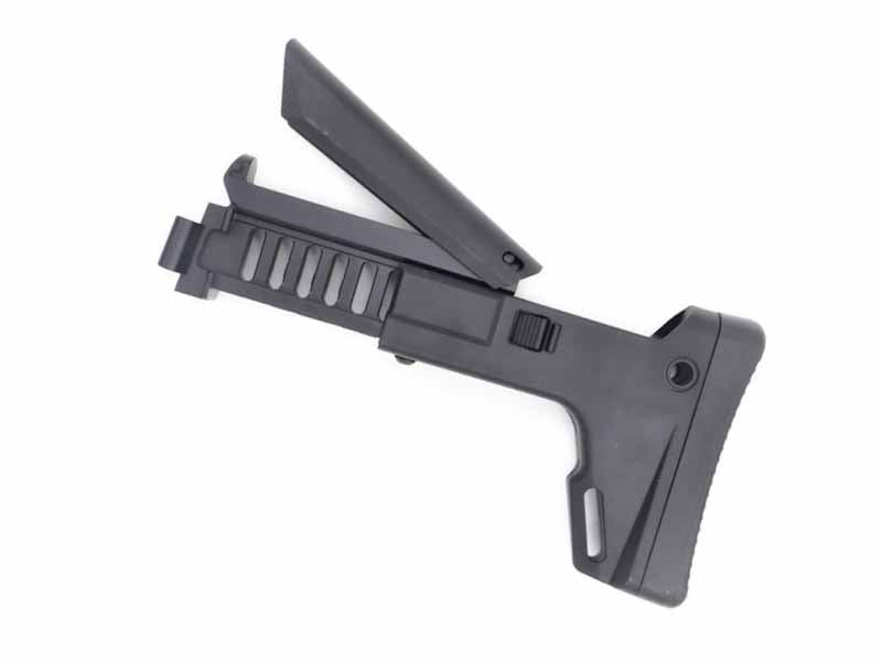 [Bow Master] GMF ACR Style Adjustable Folding Stock [For GHK/ LCT AK AEG GBBR Series][BLK]