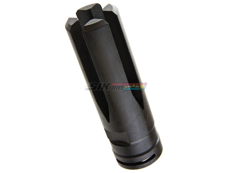 [VFC] Full Steel G36 / G36K Airsoft 4 Pring Flash Hider[For -14mm CCW Barrel Threaded]