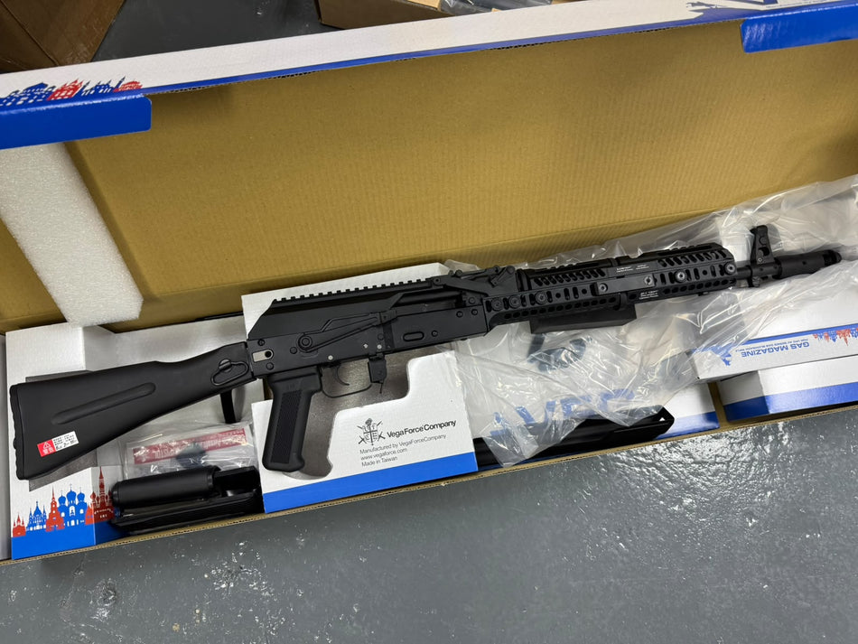 [VFC] ZEN Style SPORT 4 AK74M Airsoft GBB Rifle[New VFC AK System][BLK]