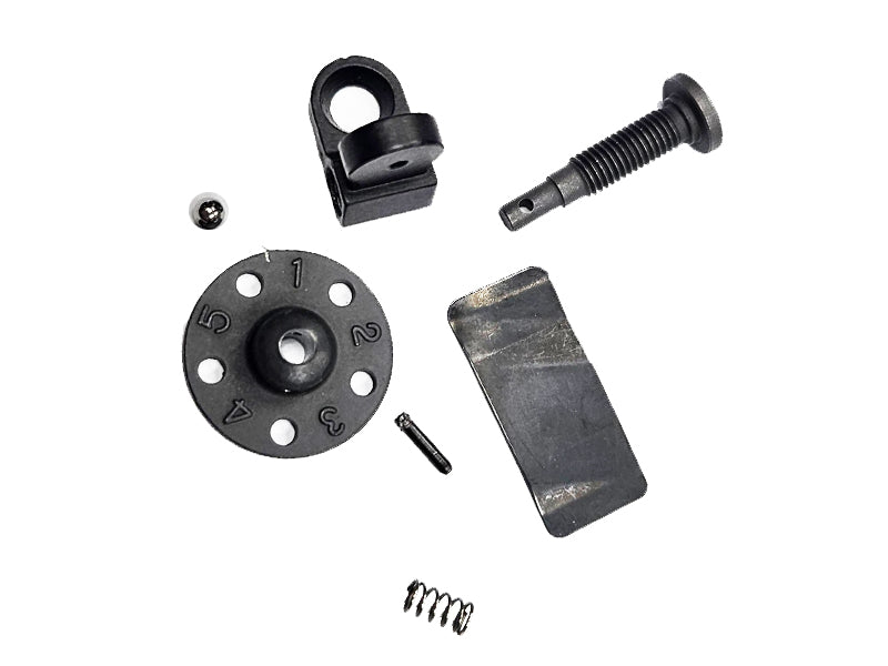 [WE-Tech] Complete XM177 / M723 / M16A1 Upper Receiver Iron Sight Set[BLK]