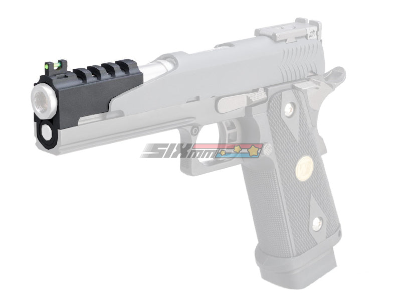 [WE-Tech] Hi-Capa 7" Dragon A Flash Hider [BLK]