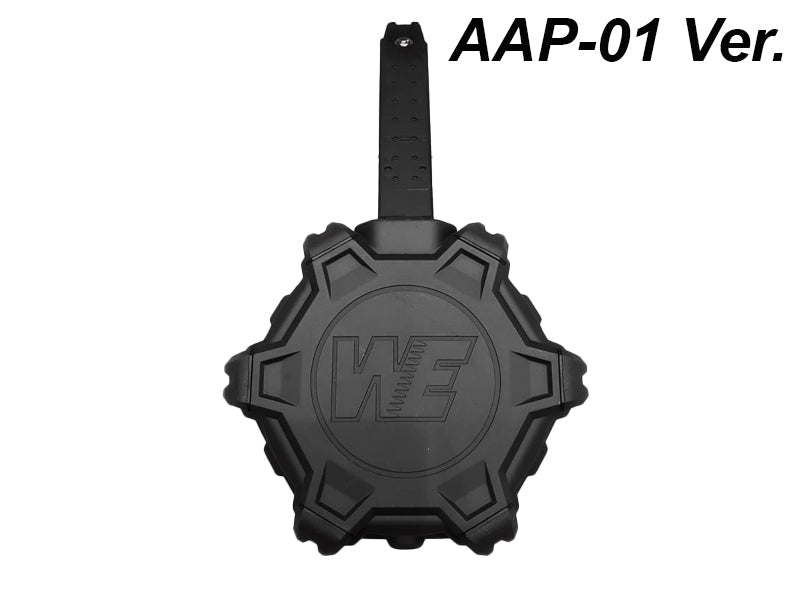 [WE-Tech] Model 17 / Model 18C GBB Drum Magazine[For Action Army AAP-01 GBB Series][350rds]