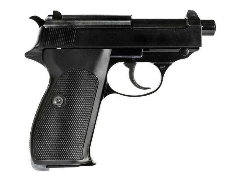 [WE-Tech] P38 Airsoft GBB Pistol[Short Barrel W/Silencer][BLK]