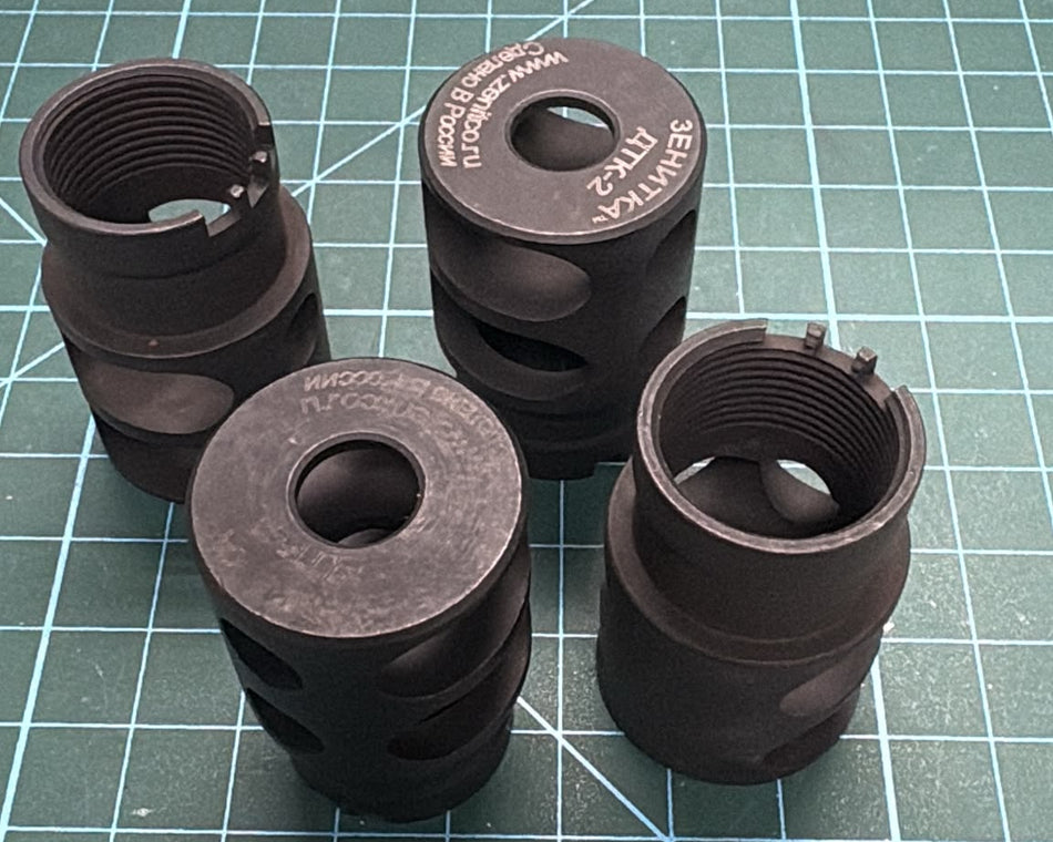 [Asura Dynamics] Aluminium Russain Style DTK-2 Muzzle Brake[24mm][CCW]
