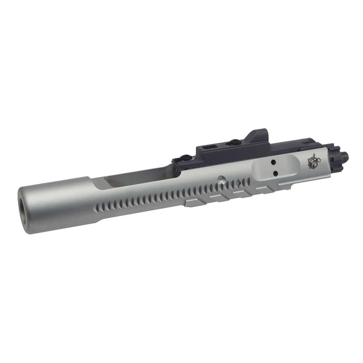 Angry Gun KAC Steel Chrome Sand Cutter Bolt Carrier w/MPA Nozzle for Marui MWS M4 GBB